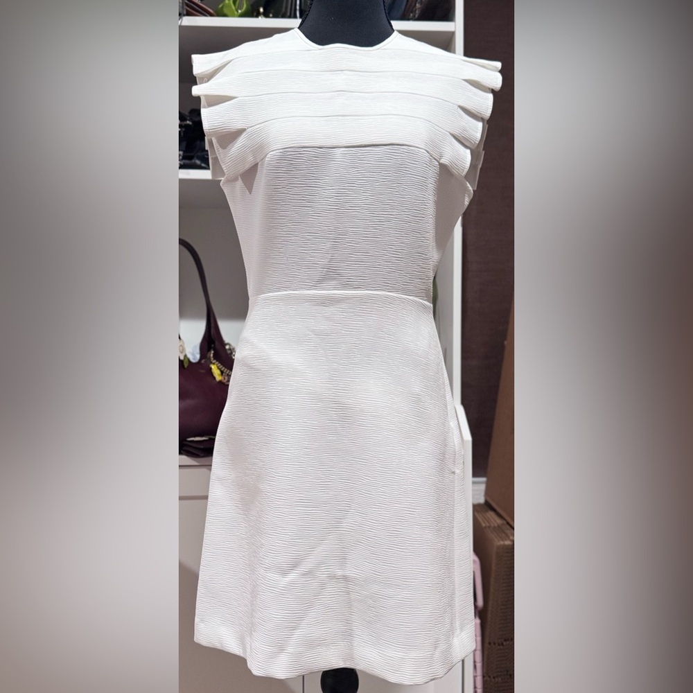 Sandro Paris White Laurena Mini Dress Size 38 (S)